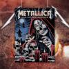 levis stadium metallica poster 2025 santa clara concert skull canvas wall art