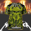 metallica 2025 the art of squindo shirt 104 seasons of metallica art limited edition all over print tee