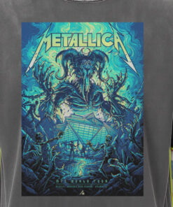 metallica acid wash tee atlanta ga june 3 2025 m72 tour apocalypse demon design stadium edition 1