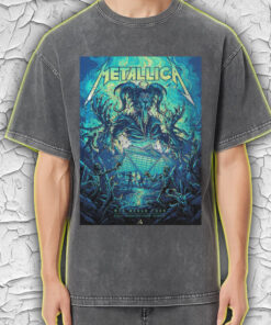 metallica acid wash tee atlanta ga june 3 2025 m72 tour apocalypse demon design stadium edition 2