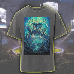 metallica acid wash tee atlanta ga june 3 2025 m72 tour apocalypse demon design stadium edition