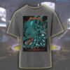 metallica acid wash tee m72 2025 north american tour cthulhu tentacle monster graphic shirt