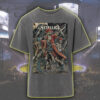 metallica acid wash tee m72 pirate skeleton tampa fl june 6 2025 retro tour graphic shirt