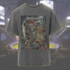 metallica acid wash tee m72 pirate skeleton tampa fl june 8 2025 retro tour graphic shirt
