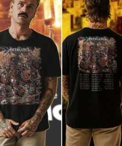 metallica denver 2025 art tee skull warriors warbears m72 tour shirt 4