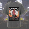 metallica houston acid wash tee june 14 2025 m72 world tour vintage reaper design