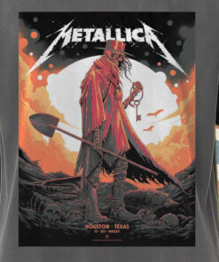 metallica houston acid wash tee june 14 2025 m72 world tour vintage reaper design 2