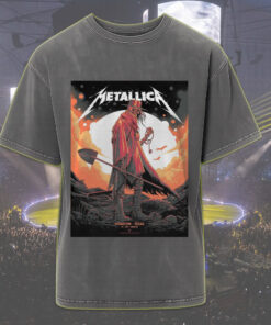 metallica houston acid wash tee june 14 2025 m72 world tour vintage reaper design
