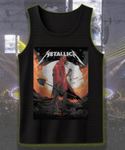 metallica houston concert tank top june 14 2025 m72 tour at nrg stadium limited key art
