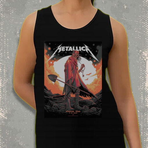 metallica houston concert tank top june 14 2025 m72 tour at nrg stadium limited key art 3