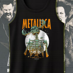 metallica load tour tank top until it sleeps art print 2025 skeleton reaper graphic official band merch 1
