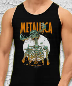 metallica load tour tank top until it sleeps art print 2025 skeleton reaper graphic official band merch 2