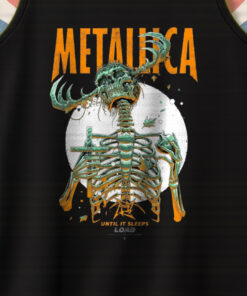 metallica load tour tank top until it sleeps art print 2025 skeleton reaper graphic official band merch 4