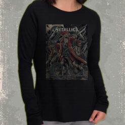 metallica long sleeve pirate skeleton live in tampa june 6 2025 m72 tour official stadium merch 3