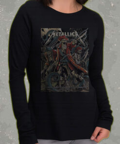 metallica long sleeve pirate skeleton live in tampa june 6 2025 m72 tour official stadium merch 3