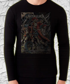 metallica long sleeve pirate skeleton live in tampa june 6 2025 m72 tour official stadium merch 4