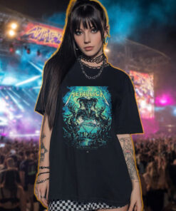 metallica m72 atlanta concert shirt june 3 2025 demon ram apocalypse art mercedes benz stadium tour merch 2