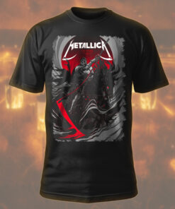 metallica m72 denver 2025 reaper art tee official no repeat weekend concert shirt 1