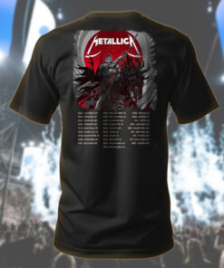 metallica m72 denver 2025 reaper art tee official no repeat weekend concert shirt 2
