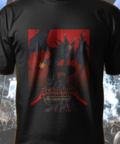 metallica m72 tour 2025 t shirt hoodie long sleeve tank top sweatshirt demon poster art santa clara denver toronto cities edition 1