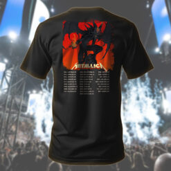 metallica m72 tour 2025 t shirt hoodie long sleeve tank top sweatshirt demon poster art santa clara denver toronto cities edition 2