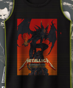 metallica m72 tour 2025 tank top hellfire demon graphic live in atlanta philadelphia houston official band merch 1