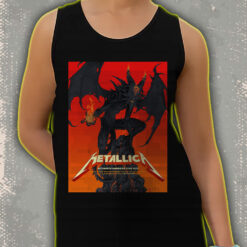 metallica m72 tour 2025 tank top hellfire demon graphic live in atlanta philadelphia houston official band merch 3