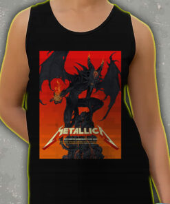 metallica m72 tour 2025 tank top hellfire demon graphic live in atlanta philadelphia houston official band merch 3