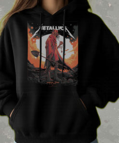 metallica m72 tour hoodie houston concert june 14 2025 nrg stadium skeleton key design