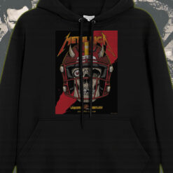 metallica m72 tour hoodie may 28 2025 landover maryland skull football helmet print northwest stadium edition 4