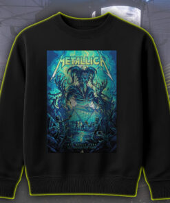 metallica m72 tour sweatshirt june 3 2025 atlanta ga skeleton uprising demon art stadium concert drop 1