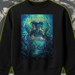 metallica m72 tour sweatshirt june 3 2025 atlanta ga skeleton uprising demon art stadium concert drop 2