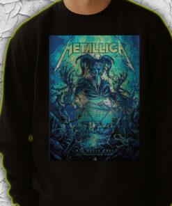metallica m72 tour sweatshirt june 3 2025 atlanta ga skeleton uprising demon art stadium concert drop 4