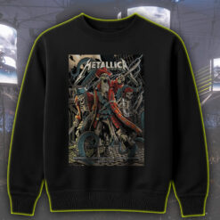 metallica m72 tour sweatshirt june 6 tampa concert pirate skeleton art 2025 tour drop 1