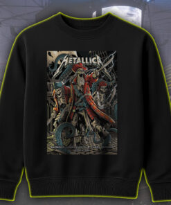 metallica m72 tour sweatshirt june 6 tampa concert pirate skeleton art 2025 tour drop 1