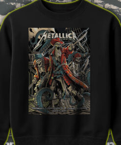 metallica m72 tour sweatshirt june 6 tampa concert pirate skeleton art 2025 tour drop 2