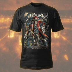 metallica m72 tour t shirt june 6 2025 tampa florida pirate skeleton crew artwork raymond james stadium concert tee 1