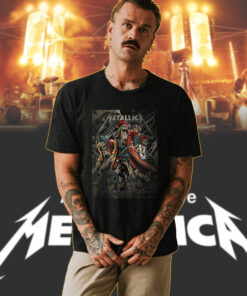 metallica m72 tour t shirt june 6 2025 tampa florida pirate skeleton crew artwork raymond james stadium concert tee 3