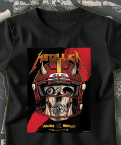 metallica m72 tour t shirt may 28 2025 landover md skull football helmet design northwest stadium show 1