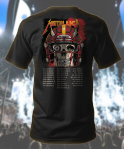 metallica m72 tour t shirt may 28 2025 landover md skull football helmet design northwest stadium show 2