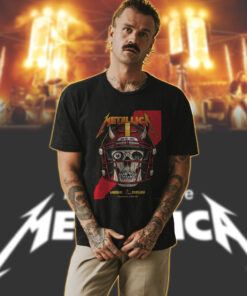 metallica m72 tour t shirt may 28 2025 landover md skull football helmet design northwest stadium show 3