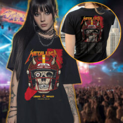 metallica m72 tour t shirt may 28 2025 landover md skull football helmet design northwest stadium show 3
