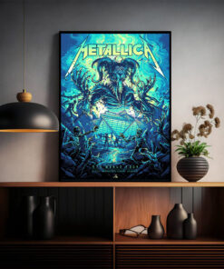 metallica m72 tour wall art june 3 2025 mercedes benz stadium apocalypse atlanta poster 2