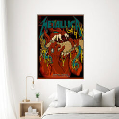 metallica m72 wall art may 23 2025 lincoln financial field tentacle monster poster 1