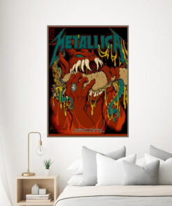 metallica m72 wall art may 23 2025 lincoln financial field tentacle monster poster 1