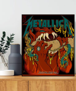 metallica m72 wall art may 23 2025 lincoln financial field tentacle monster poster 1