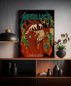 metallica m72 wall art may 23 2025 lincoln financial field tentacle monster poster 2