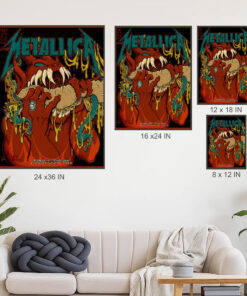 metallica m72 wall art may 23 2025 lincoln financial field tentacle monster poster