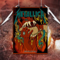 metallica m72 wall art may 23 2025 lincoln financial field tentacle monster poster