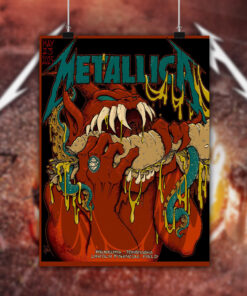metallica m72 wall art may 23 2025 lincoln financial field tentacle monster poster